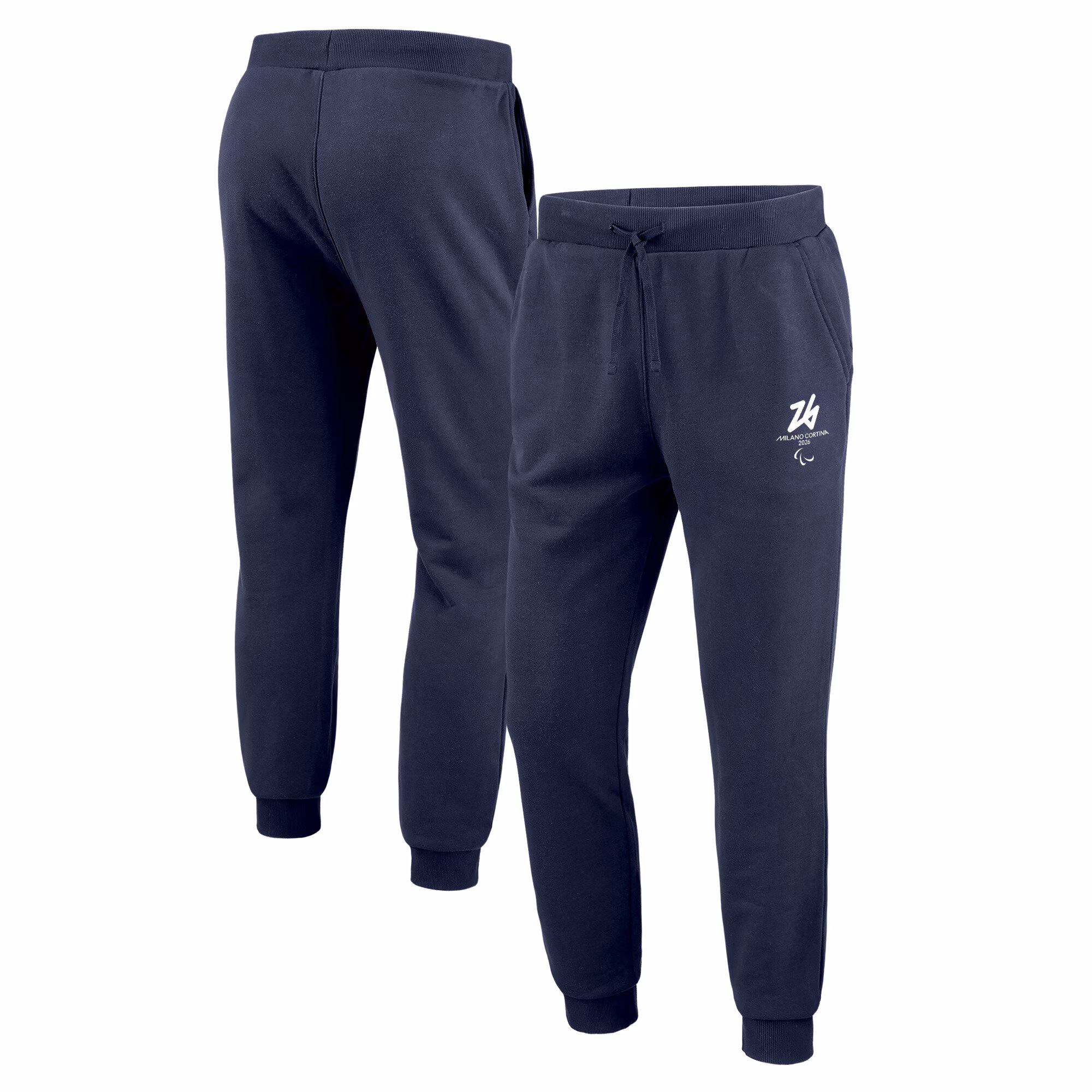 Milano Cortina 2026 Paralympics Primary Logo Jogger - Navy