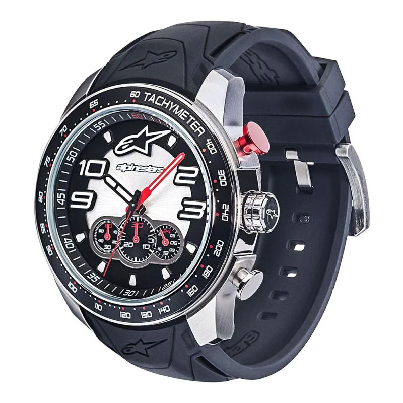 Tech Watch Chrono Steel-Black/Steel