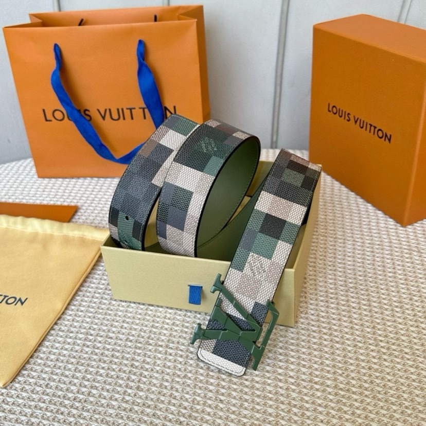 TOP Louis Vuitton LV Classic Belt - 4.0CM