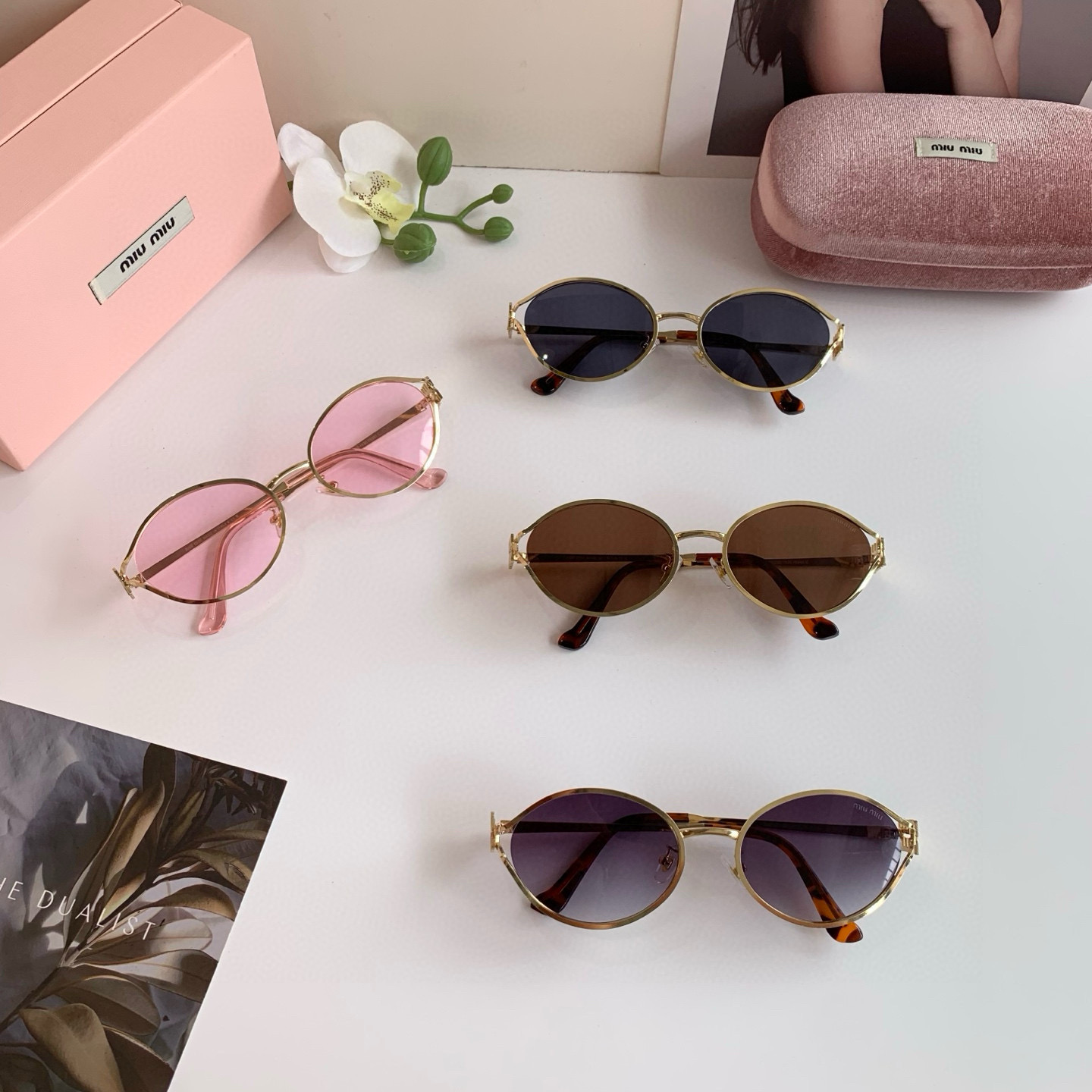 TOP Miu Miu Sunglasses - 4 Colors