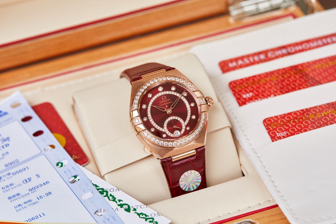 TOP OMEGA Watch 34mm - 5 Colors