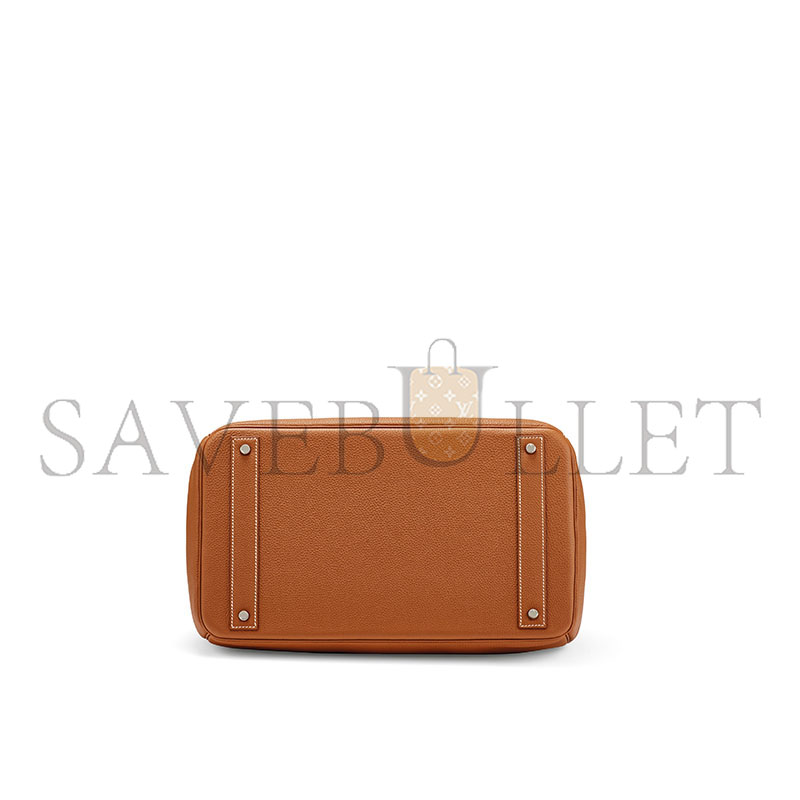 HERMÈS BIRKIN HAC 40 EN CUIR TOGO GOLD (40*38*24cm)