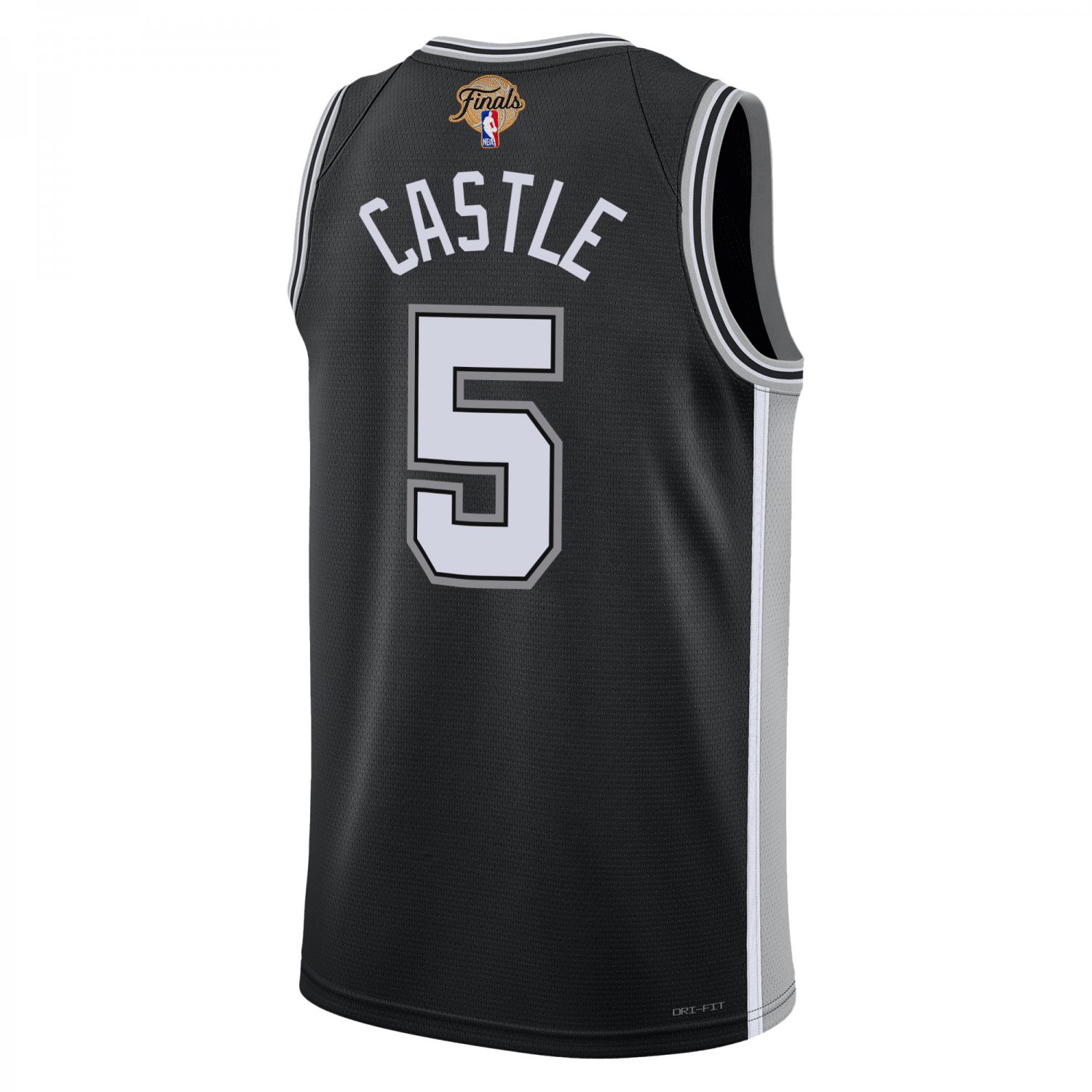 Stephon Castle San Antonio Spurs 2026 Finals Jersey - Black
