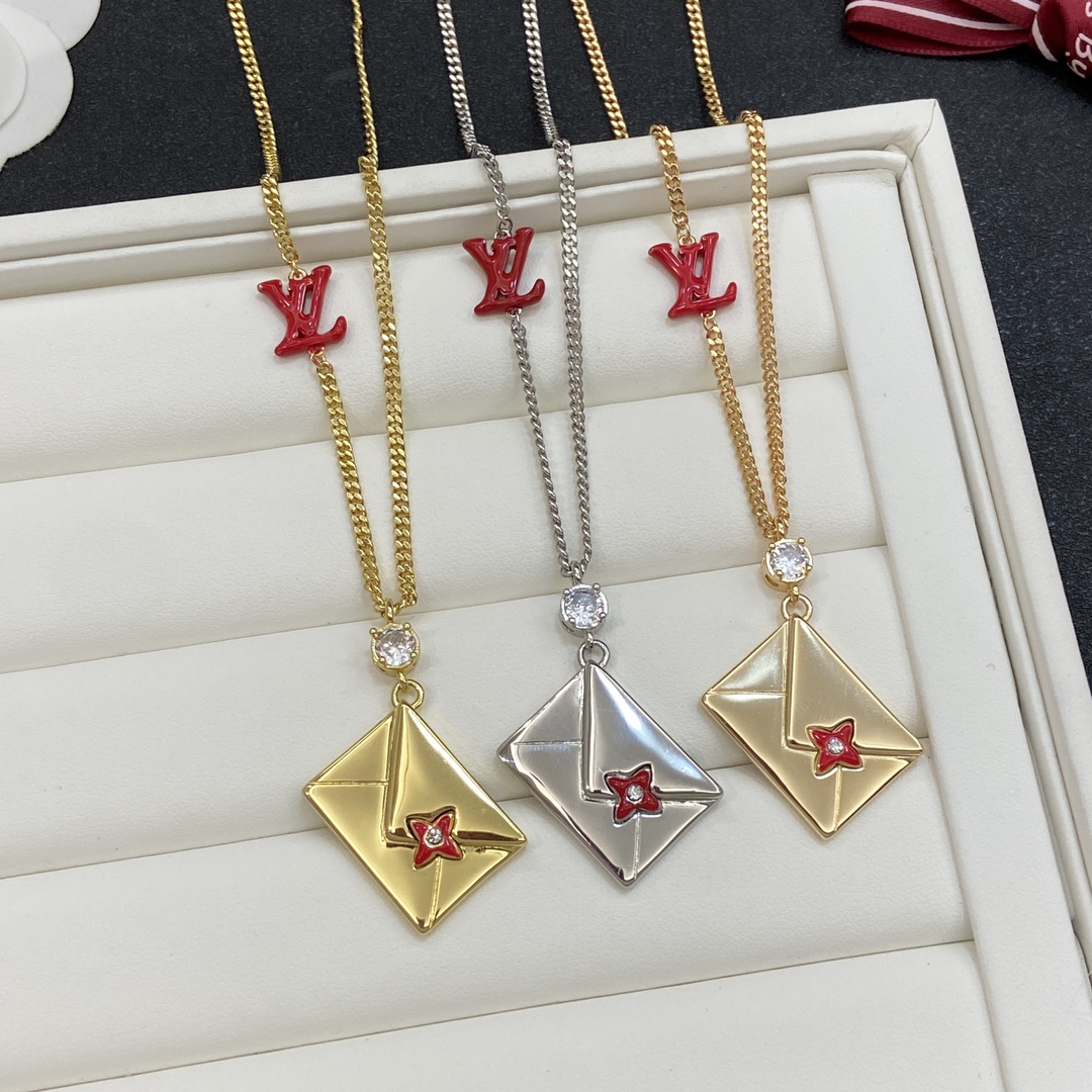 TOP Louis Vuitton LV Necklaces - 3 Colour