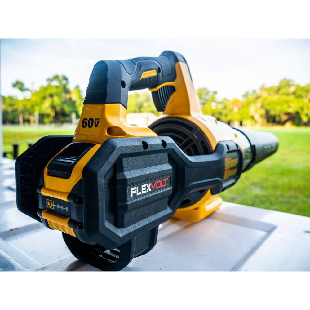 FLEXVOLT 60V MAX 125 MPH 600 CFM Brushless Cordless Battery Powered Blower Kit with (1) FLEXVOLT 3 Ah Battery & Charger