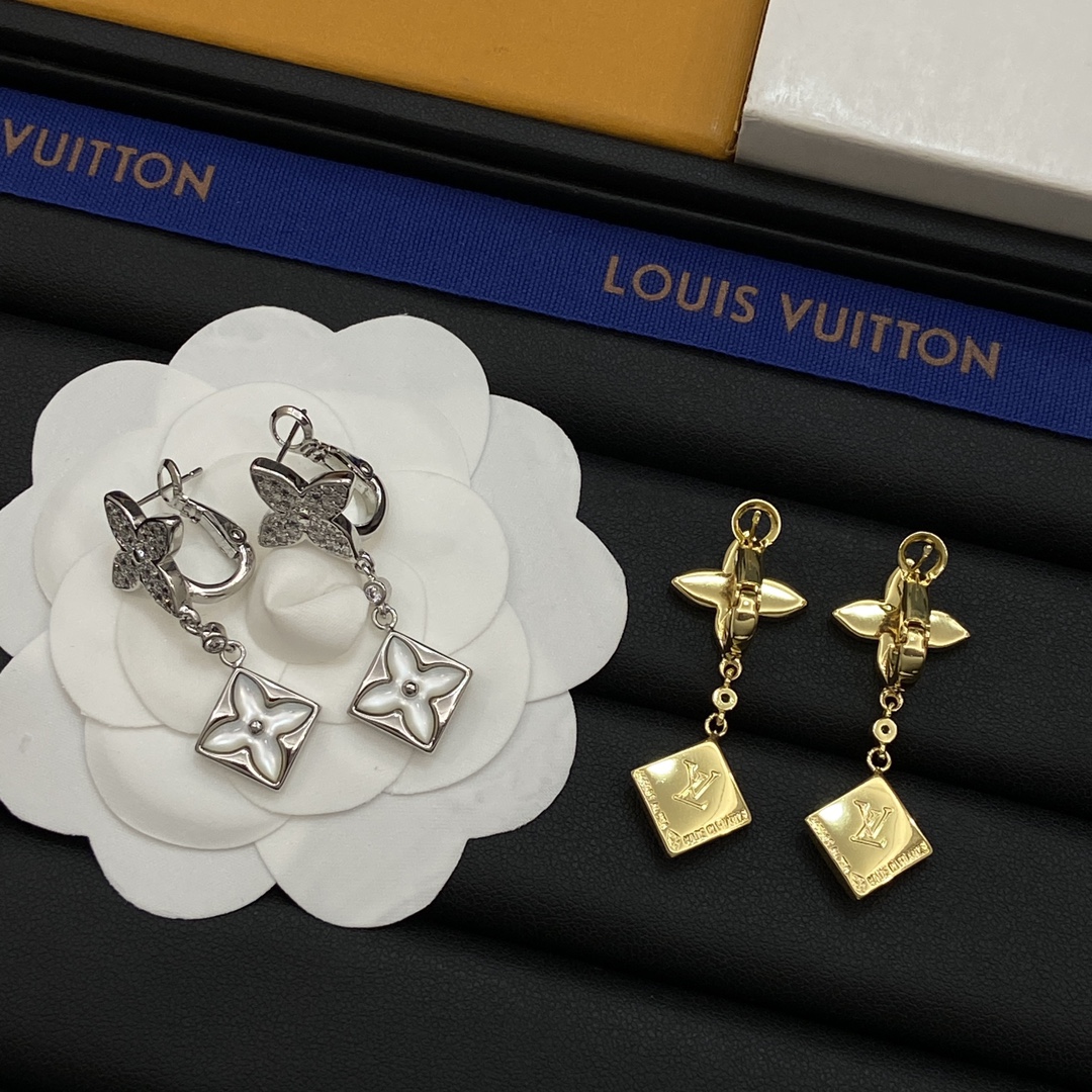 TOP Louis Vuitton LV Earrings - 2 Color
