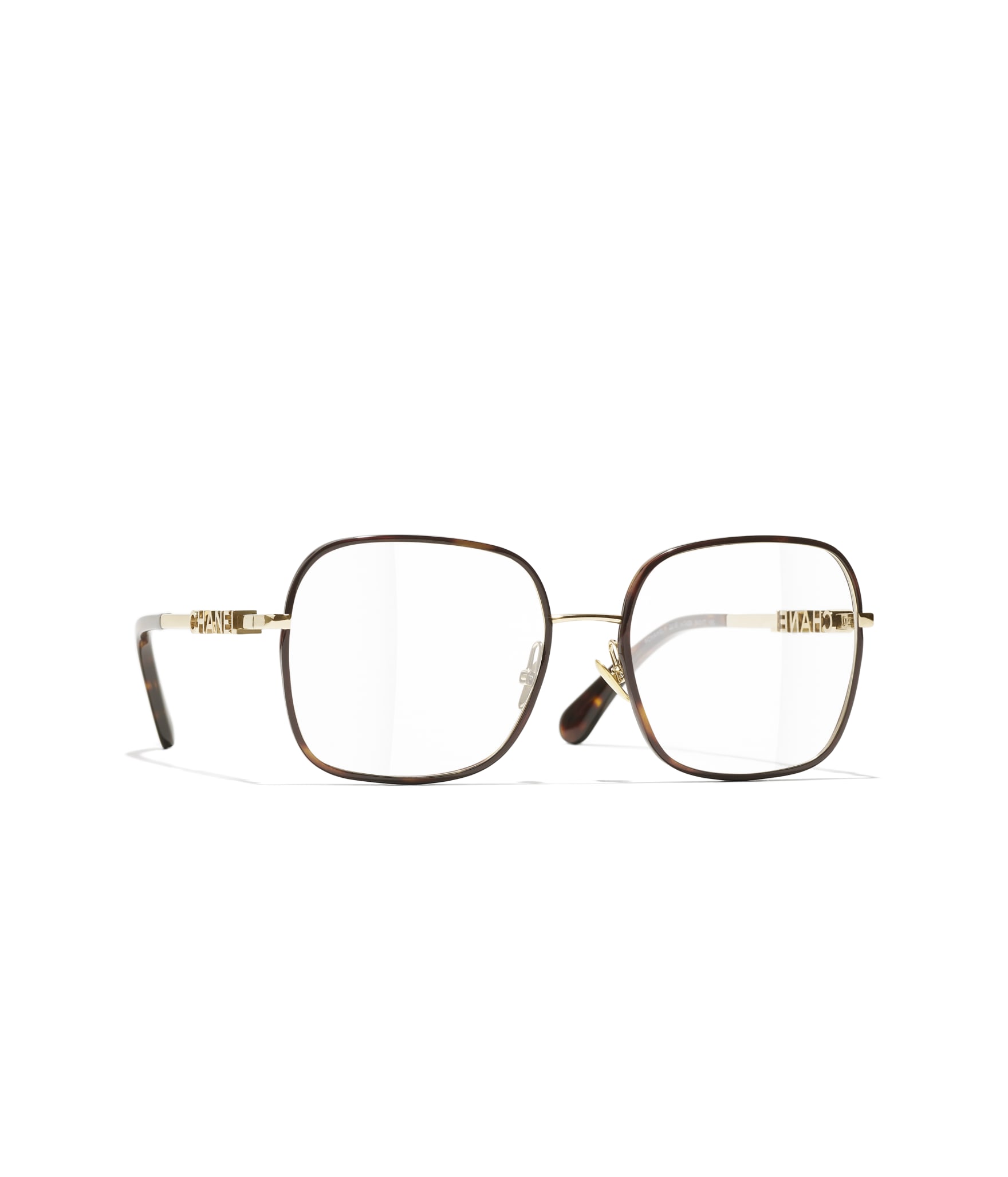 CHANEL Square Eyeglasses A75295X01060V