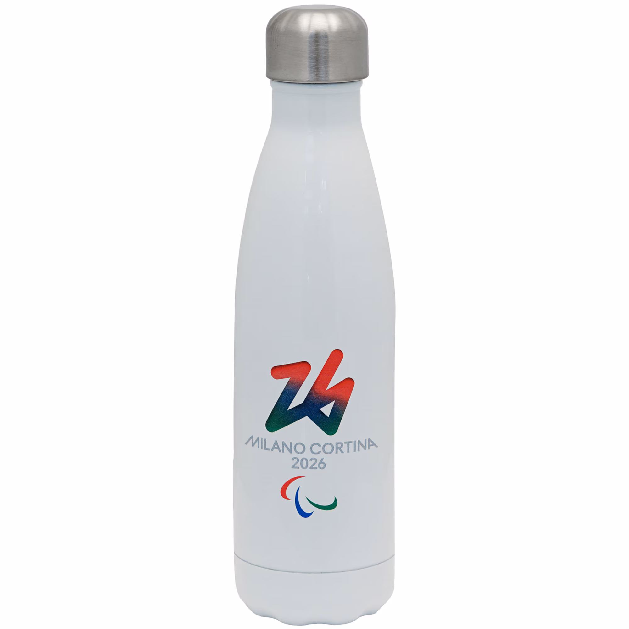 Milano Cortina 2026 Paralympics Waterbottle - White