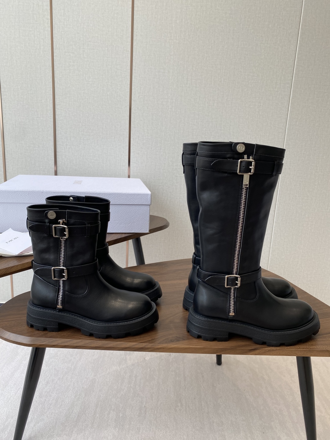 TOP Christian Dior Short/Long Boots - Black