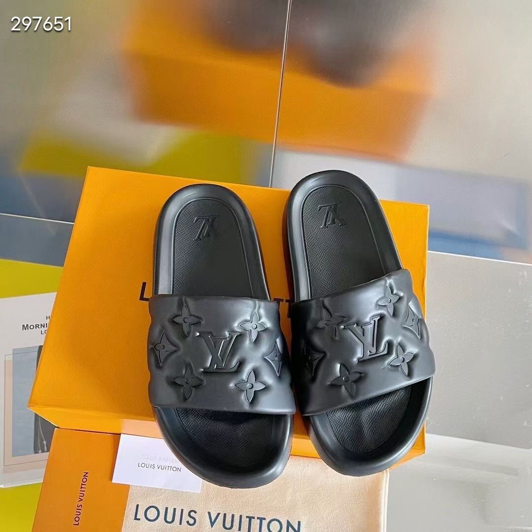 TOP Louis Vuitton LV L*V Men's Slippers - 5 Color