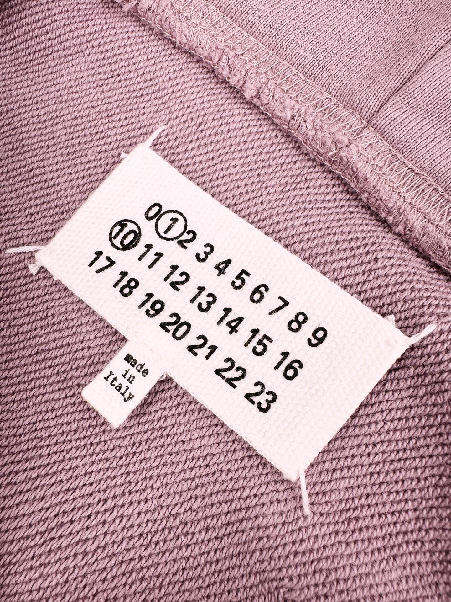 Maison Margiela 数字渐变兜帽卫衣