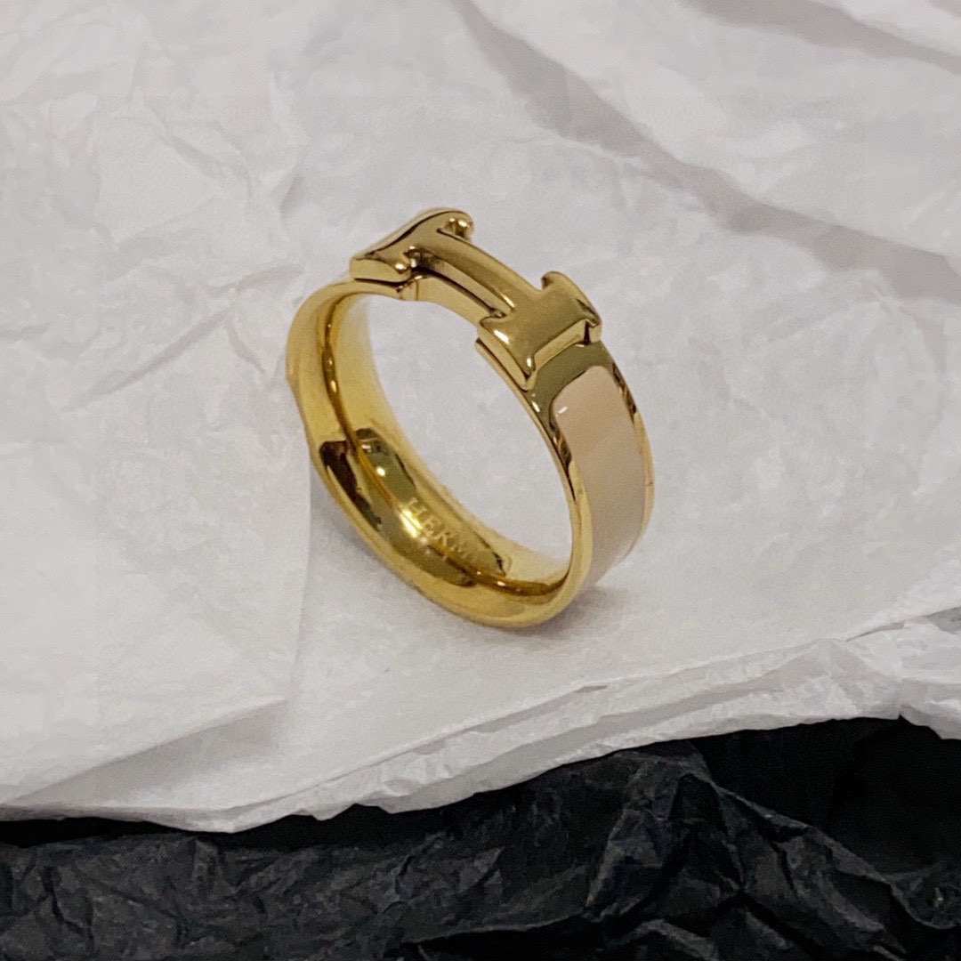 TOP HERMES Ring - Yellow Gold