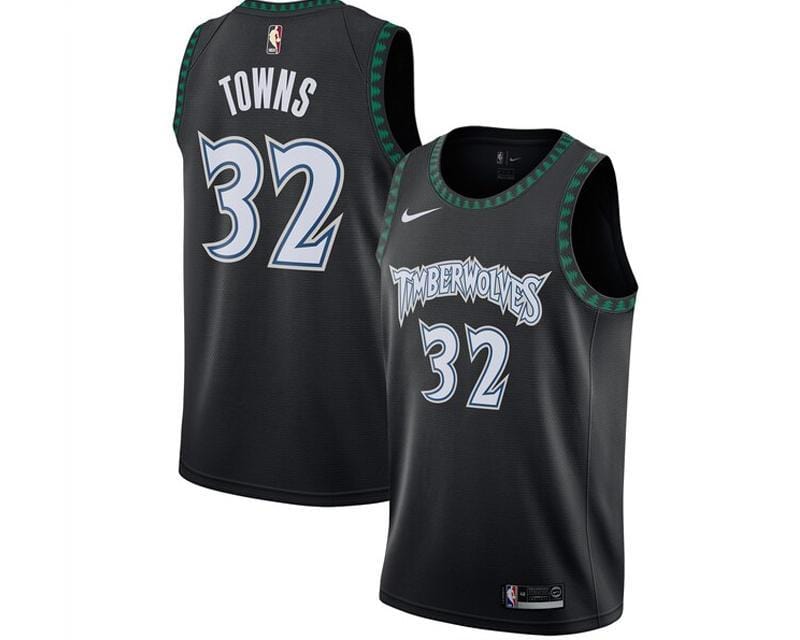 Karl Anthony Towns Minnesota Timberwolves Throwback Jersey