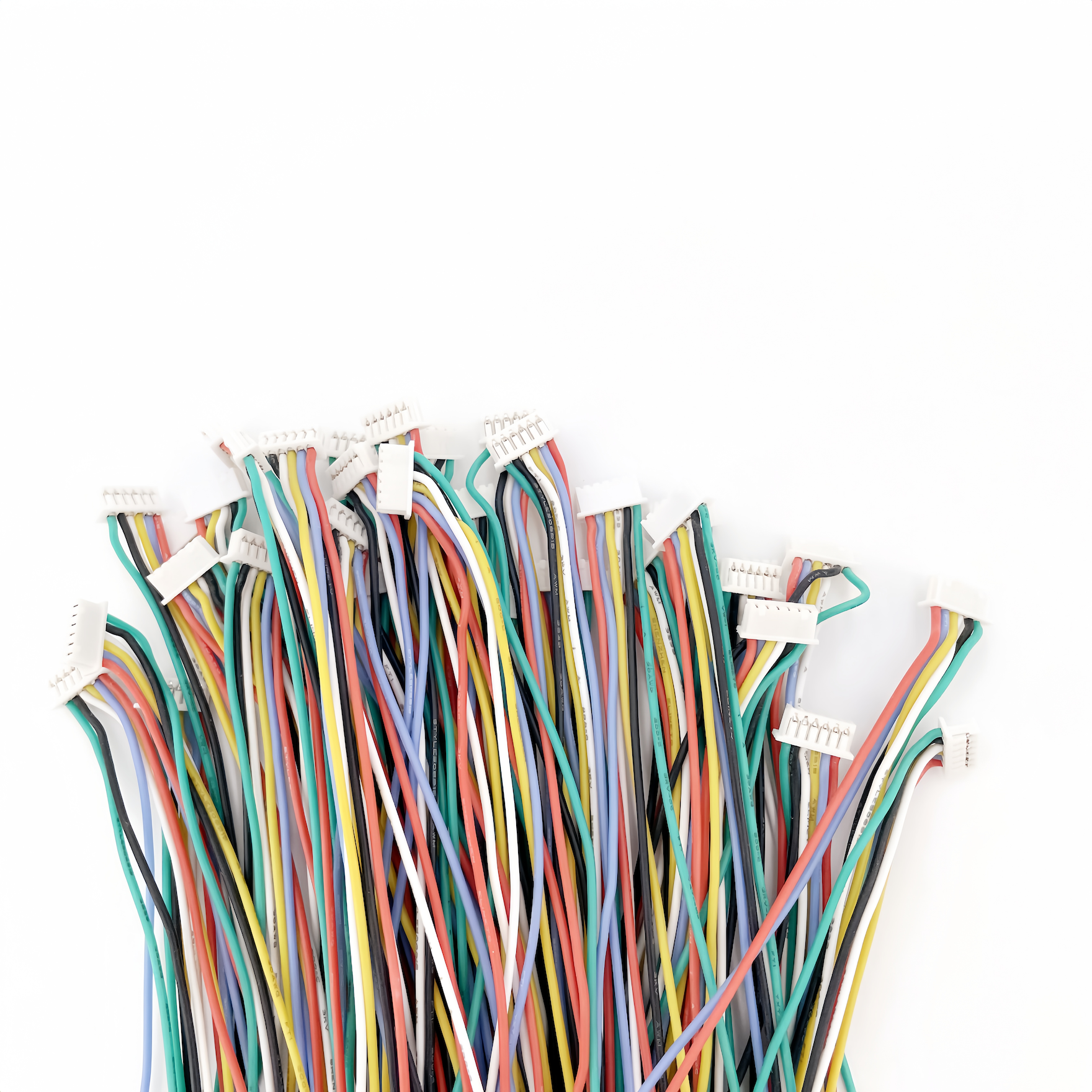 Mini Micro 6 Pin JST SH 1.0mm Cable Connector, Male Female Connector Plug Wires Cables for LED Strips Lights RC Toys Batteries