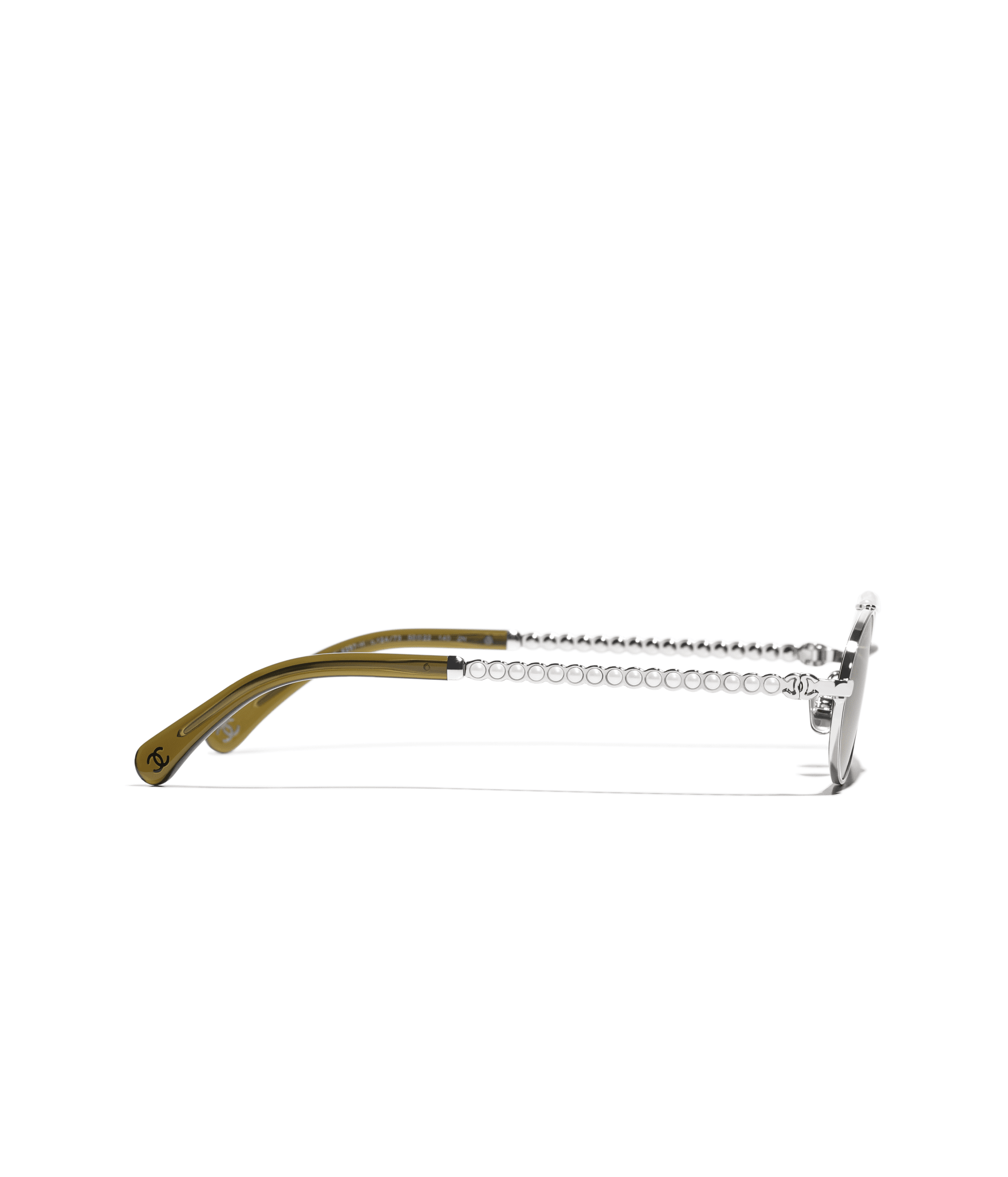 CHANEL Oval Sunglasses A71776X08223L