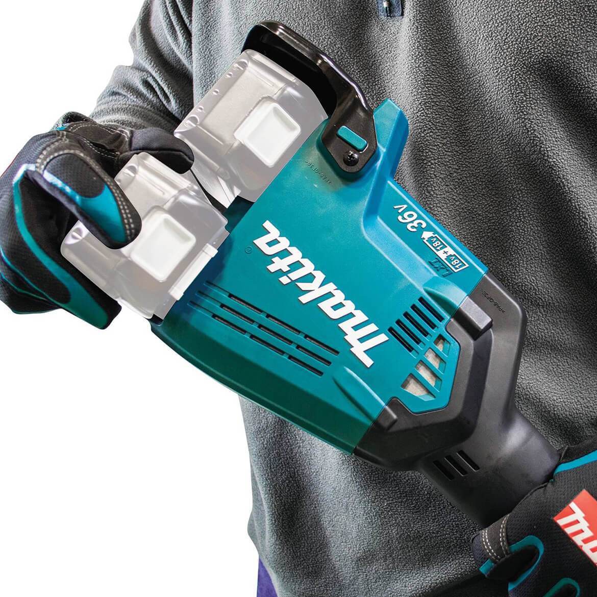 XUX01Z 36-Volt LXT Cordless Couple Shaft Power Head Attachment -Bare Tool