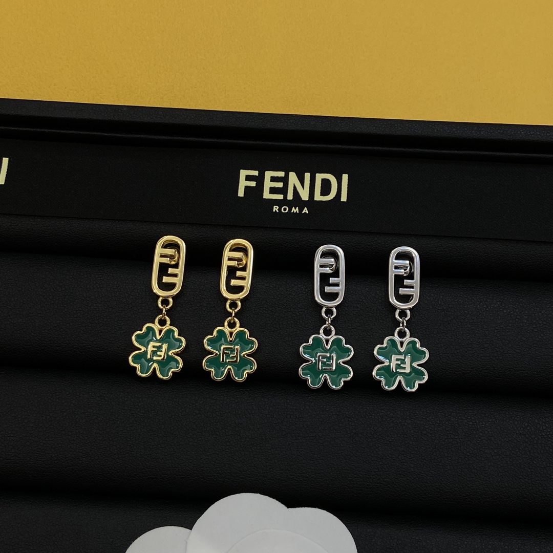 TOP FENDI FF Earrings - 2 Colors