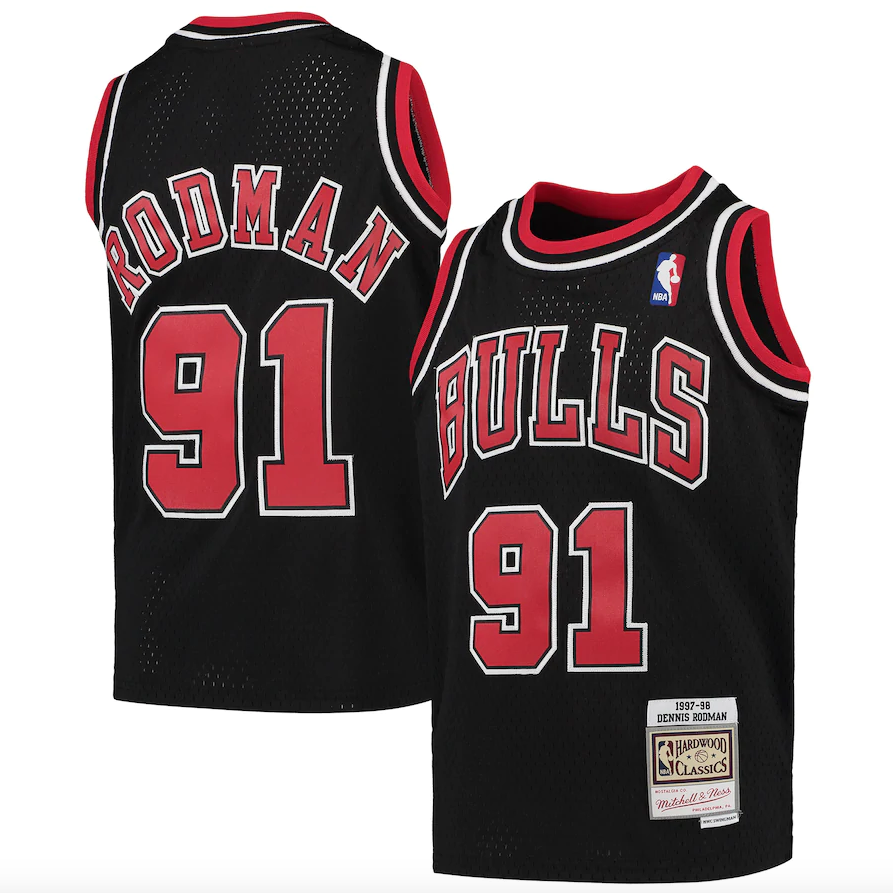 Dennis Rodman Throwback Jersey  Chicago Bulls