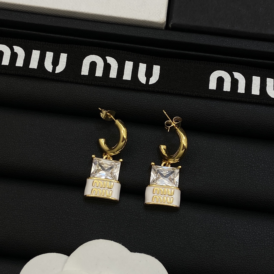 TOP Miu Miu Earrings-4 Colors