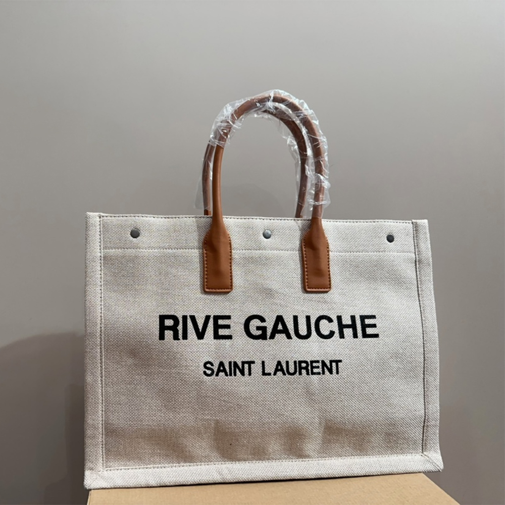 Saint Laurent YSL  Rive Gauche canvas tote bag (Replica)