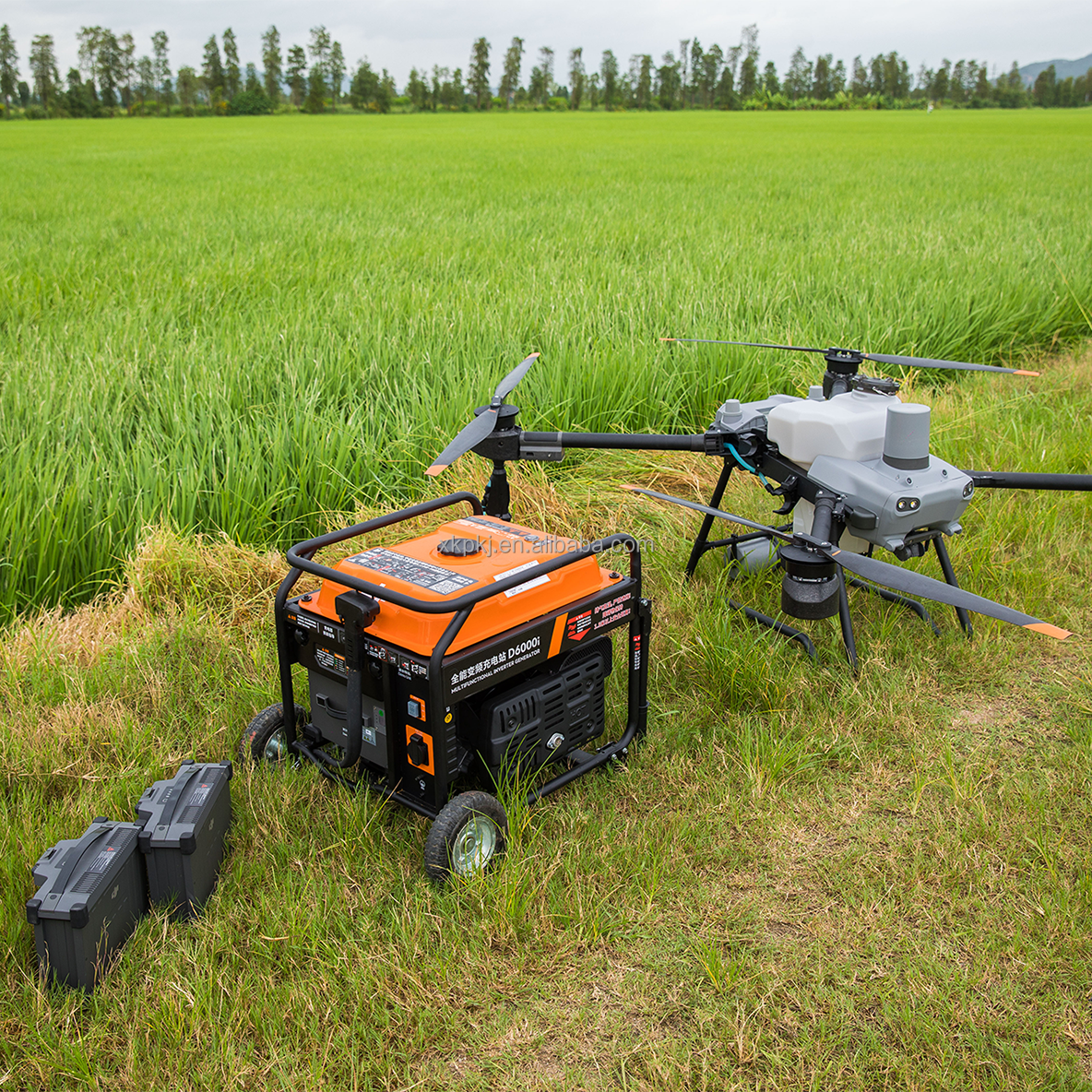 Multifunctional D12000iE Inverter Generator for DJ Agras T20P T30 T40 Agricultural Drones Accessories