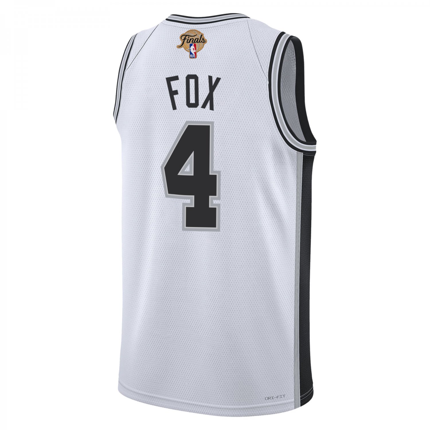 De'Aaron Fox San Antonio Spurs 2026 Finals Jersey - White