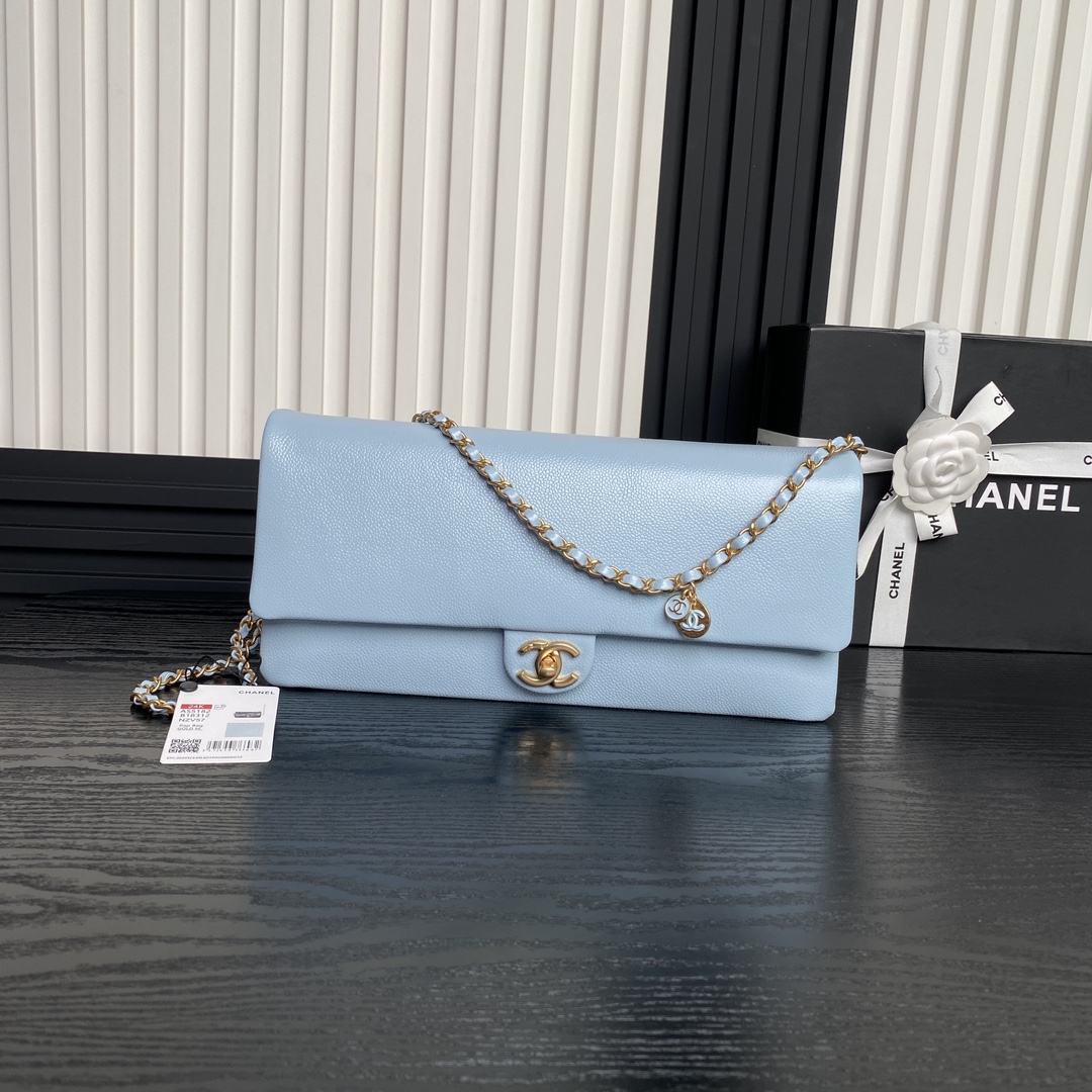 TOP CHANEL 24k CF Bag 15.5×32.5×5cm-4 Colors