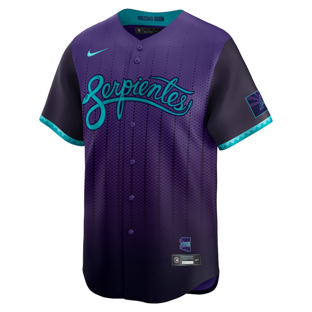 Men's Arizona Diamondbacks  Purple 2025 City Connect Limited Jersey