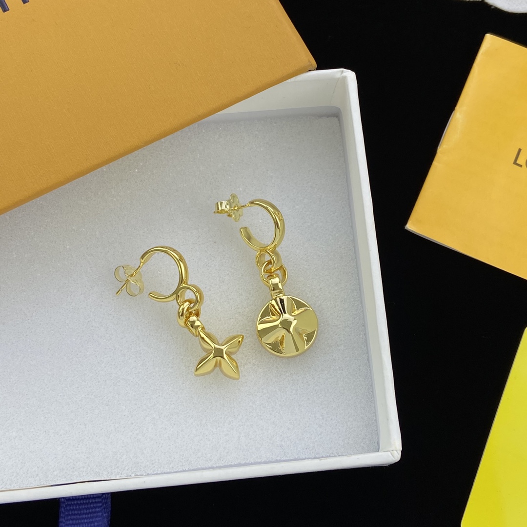 TOP Louis Vuitton LV Blossom Earrings