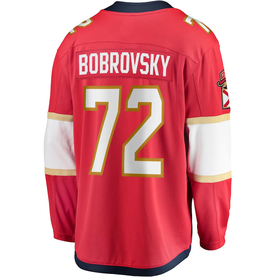 Sergei Bobrovsky Florida Panthers NHL Fanatics Breakaway Home Jersey
