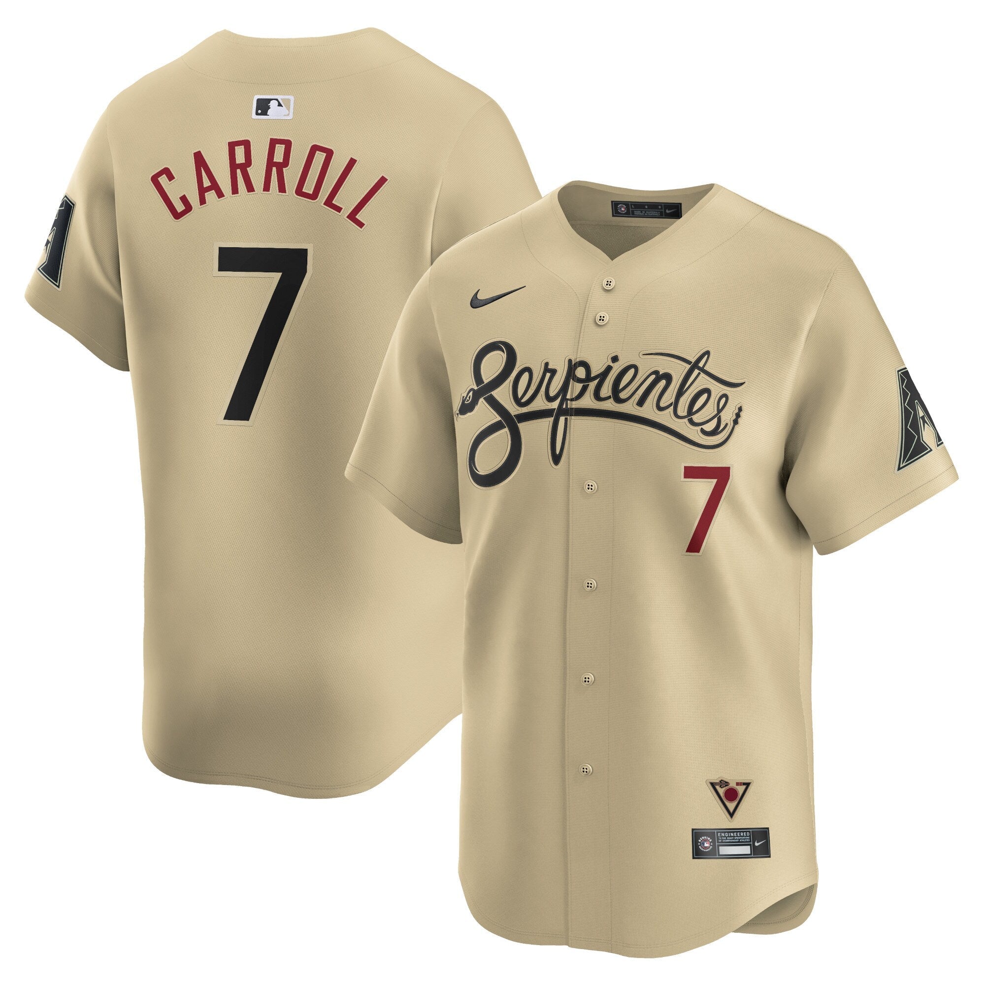 Corbin Carroll Arizona Diamondbacks  City Connect Limited Player Jersey - Sand