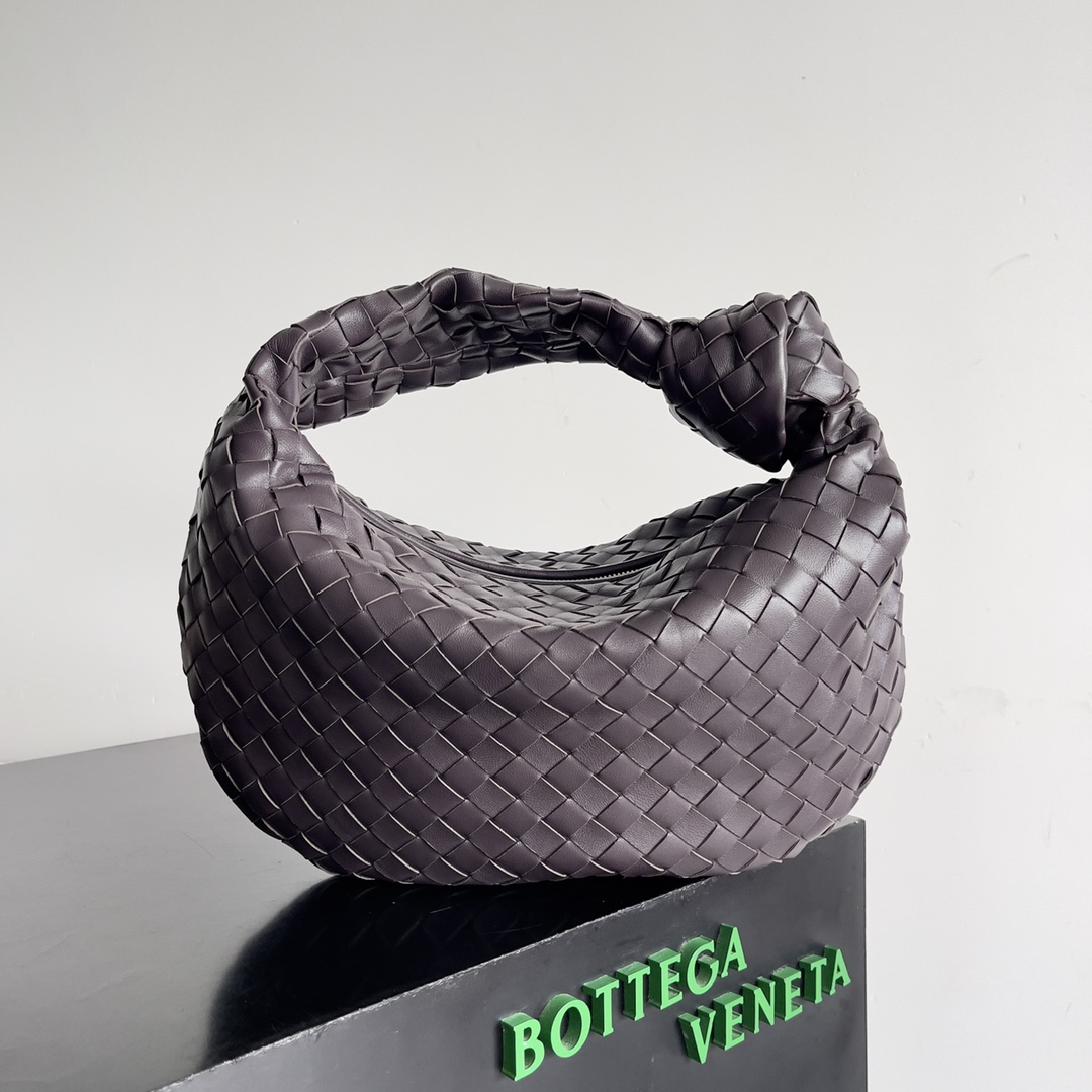 TOP Bottega Veneta BV Jodie Bag Teen 36x21x13cm - Grape Purple