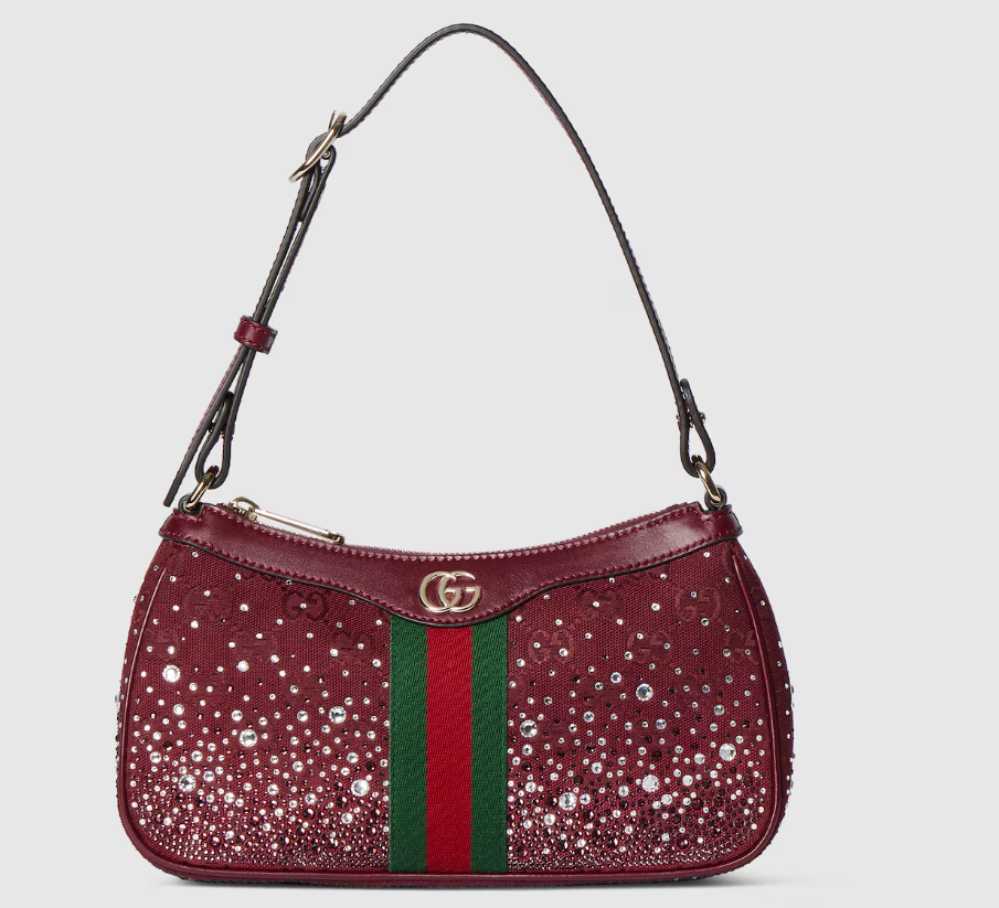 TOP GUCCI Ophidia Shoulder Bag 26 x 15 x 6.5 cm - Red