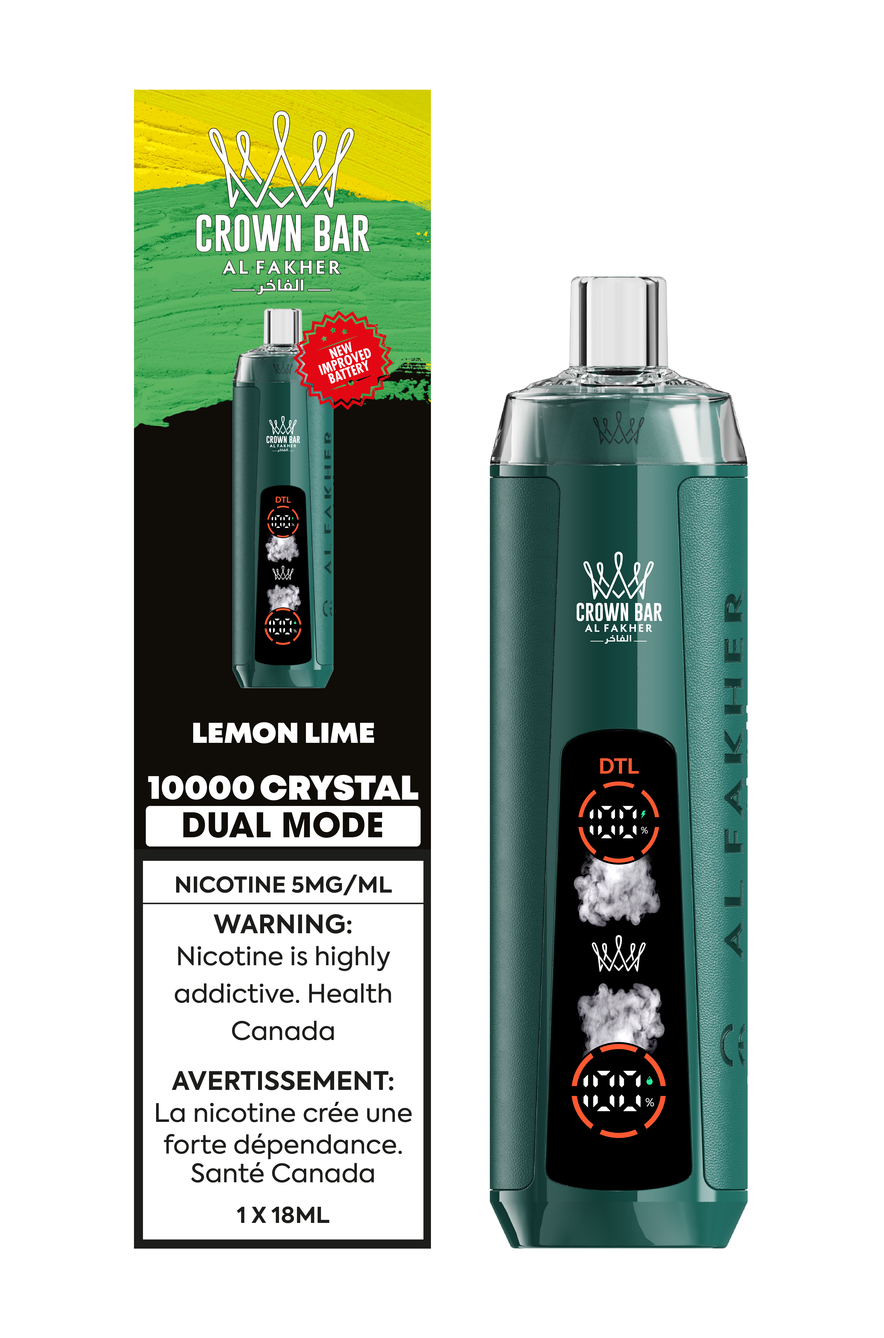 AL FAKHER 10000 CRYSTAL DUAL MODE