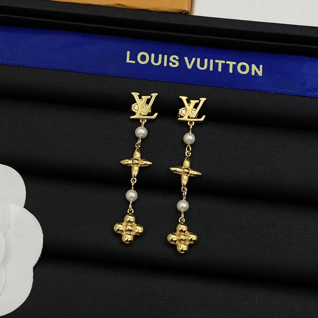 TOP Louis Vuitton LV Earrings - 3 Color
