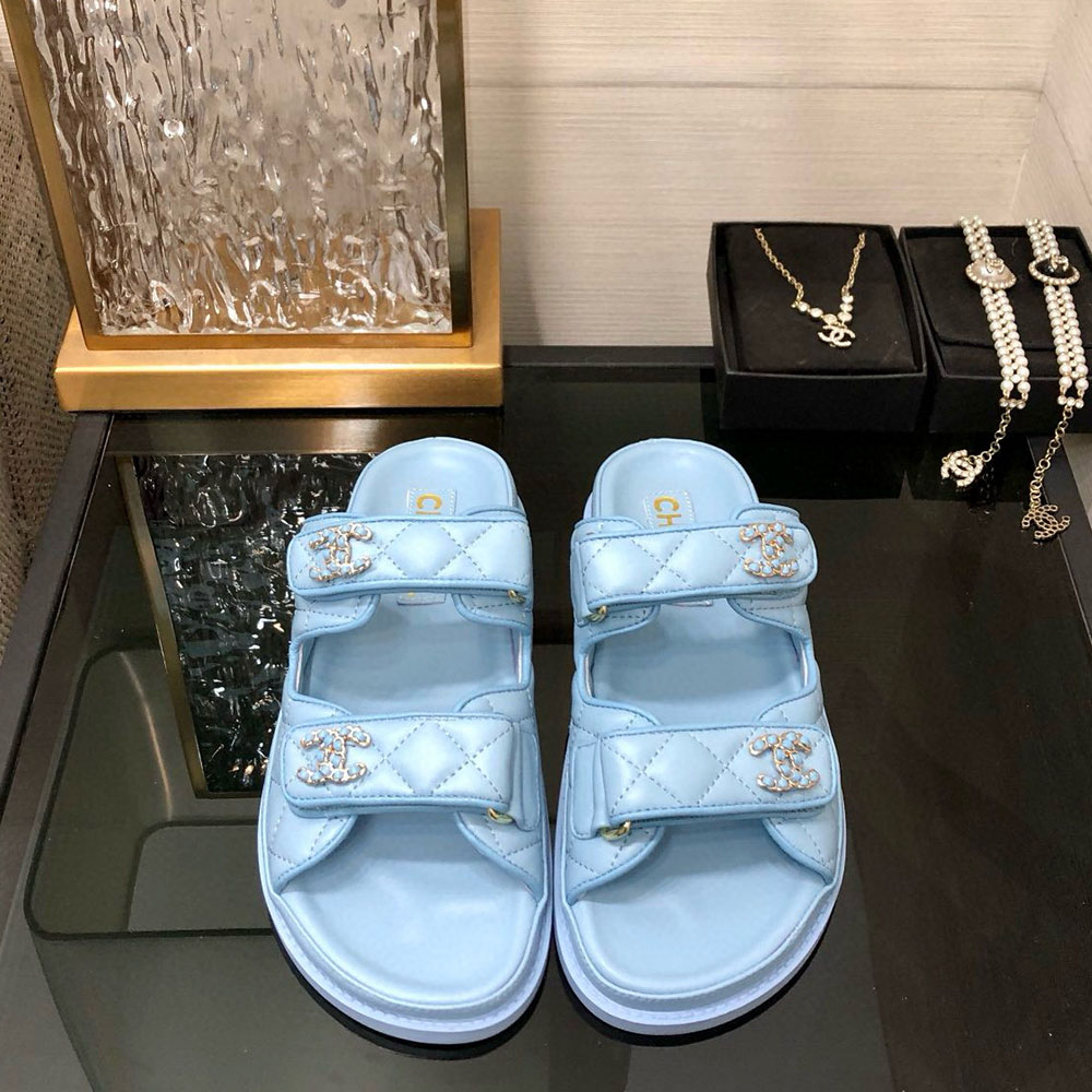 Chanel Fashionable Half Slippers Sandals Slide（Replica）