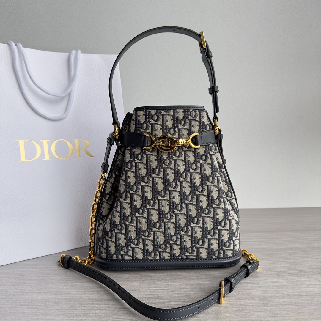 TOP Christian Dior Classic Large Bucket Bag - 24*10*24.5cm - 4 Colors