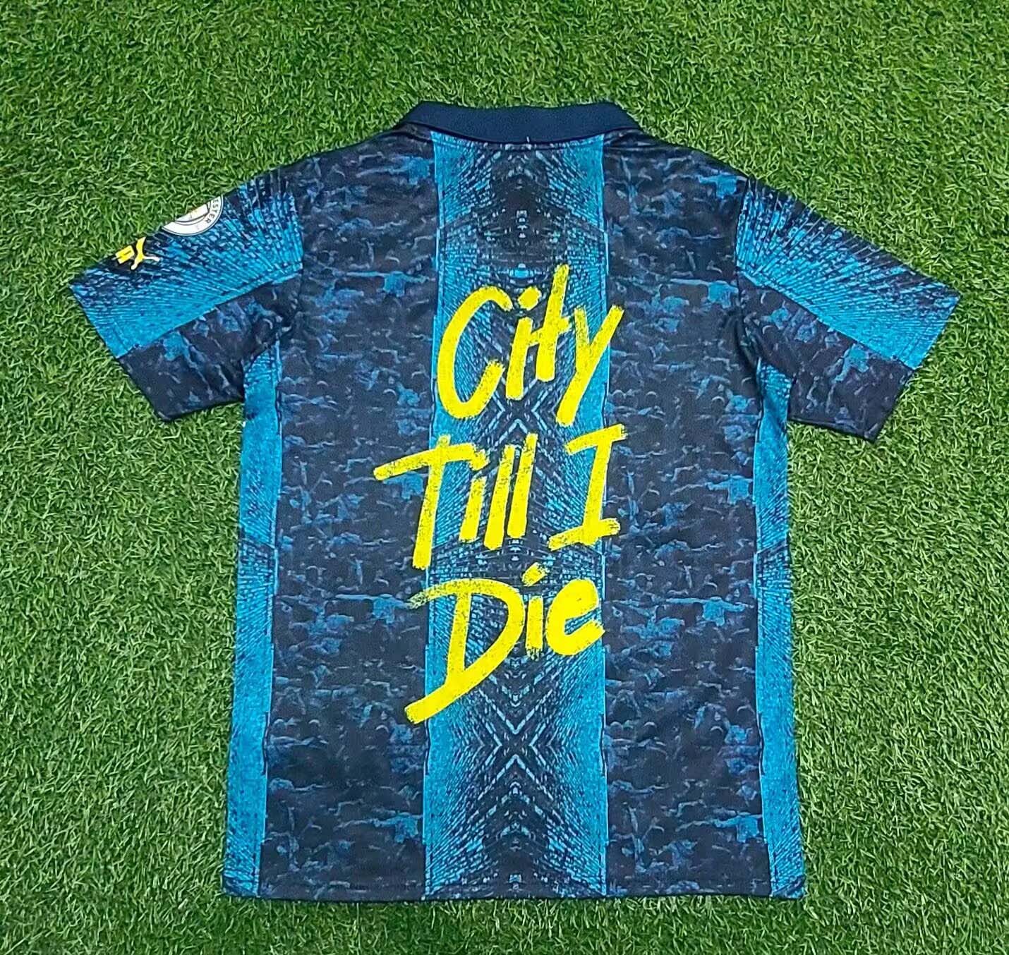 2025/2026 Manchester City Special Edition Blue Football Shirt 1:1 Thai Quality
