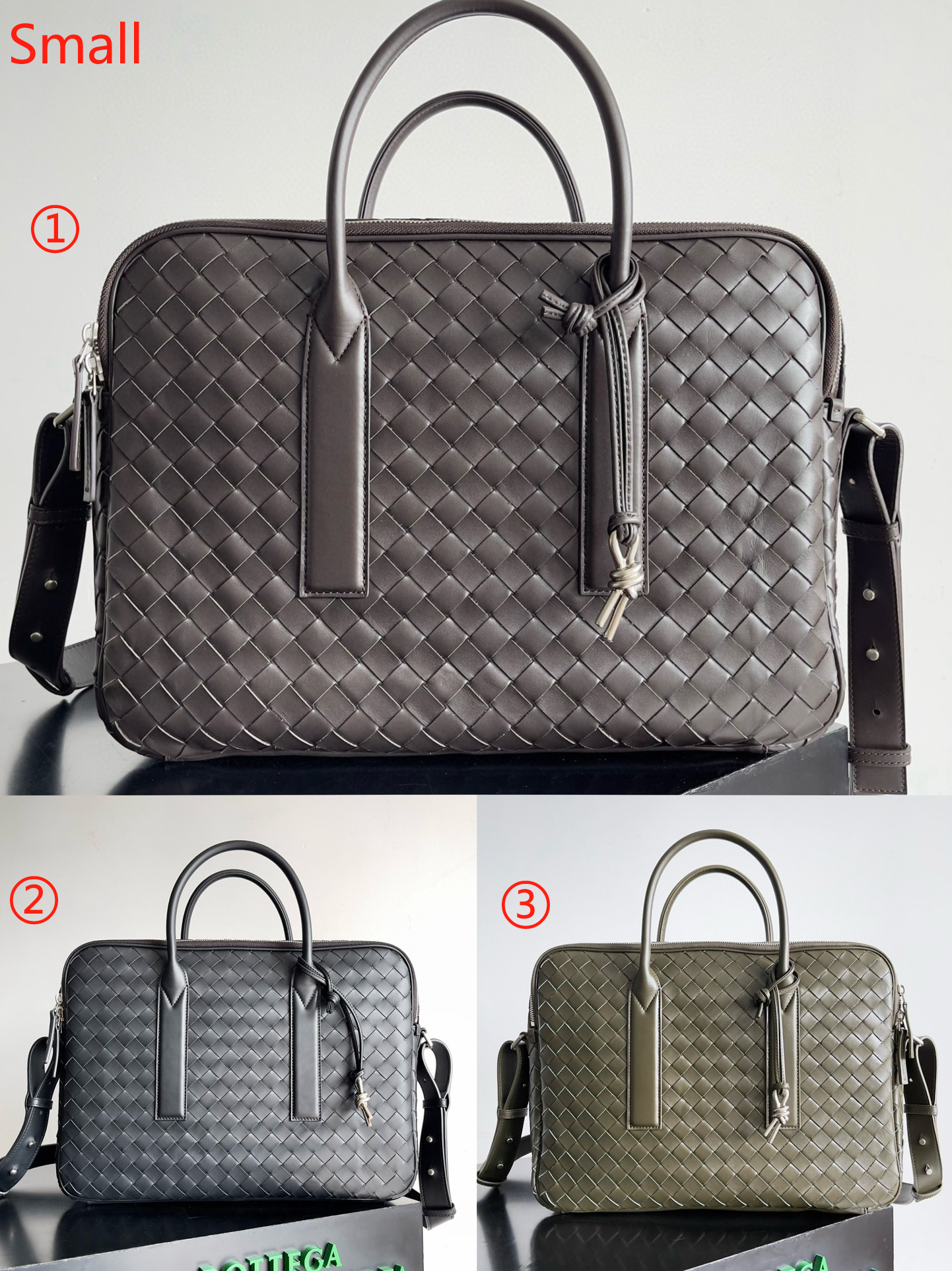 TOP Bottega Veneta BV Crossbody Bag 39x28.5x8cm/43x33x19cm - 3 Color