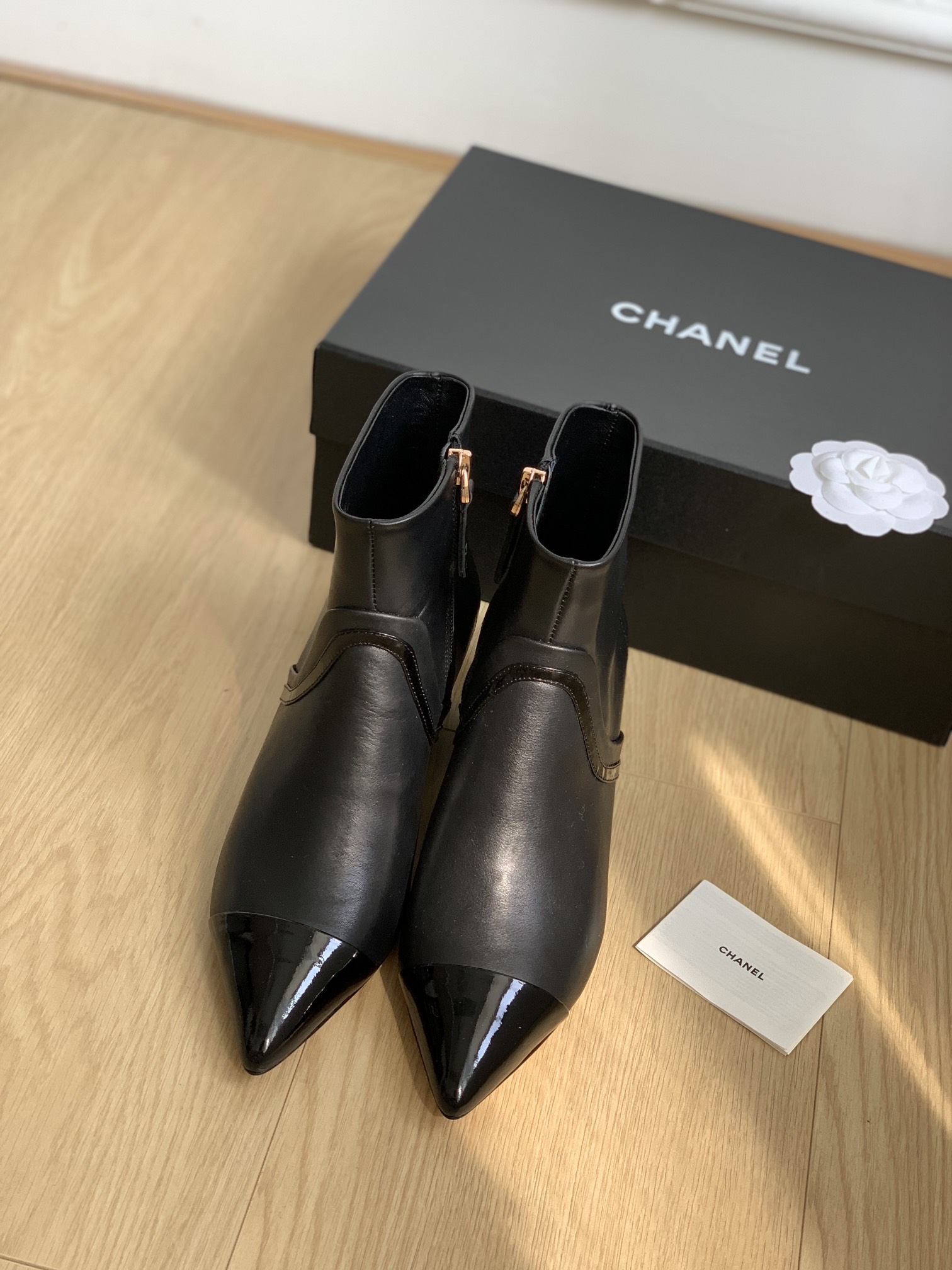 TOP CHANEL New Pointed Short Boots - Three Colors