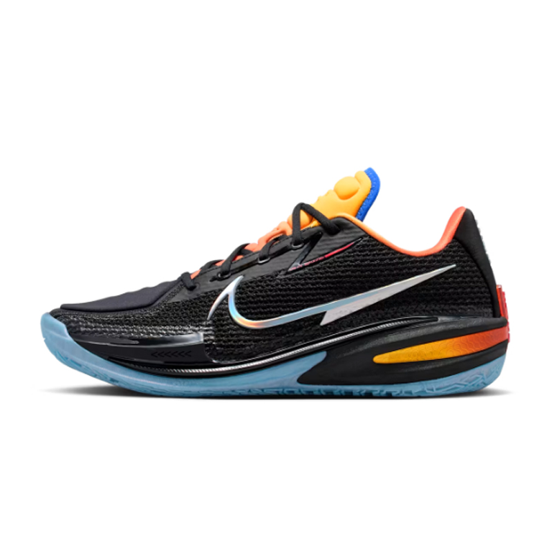 Titan x Dylan Harper x Nike Air Zoom GT Cut 1 Black Orange Basketball Shoes For Men