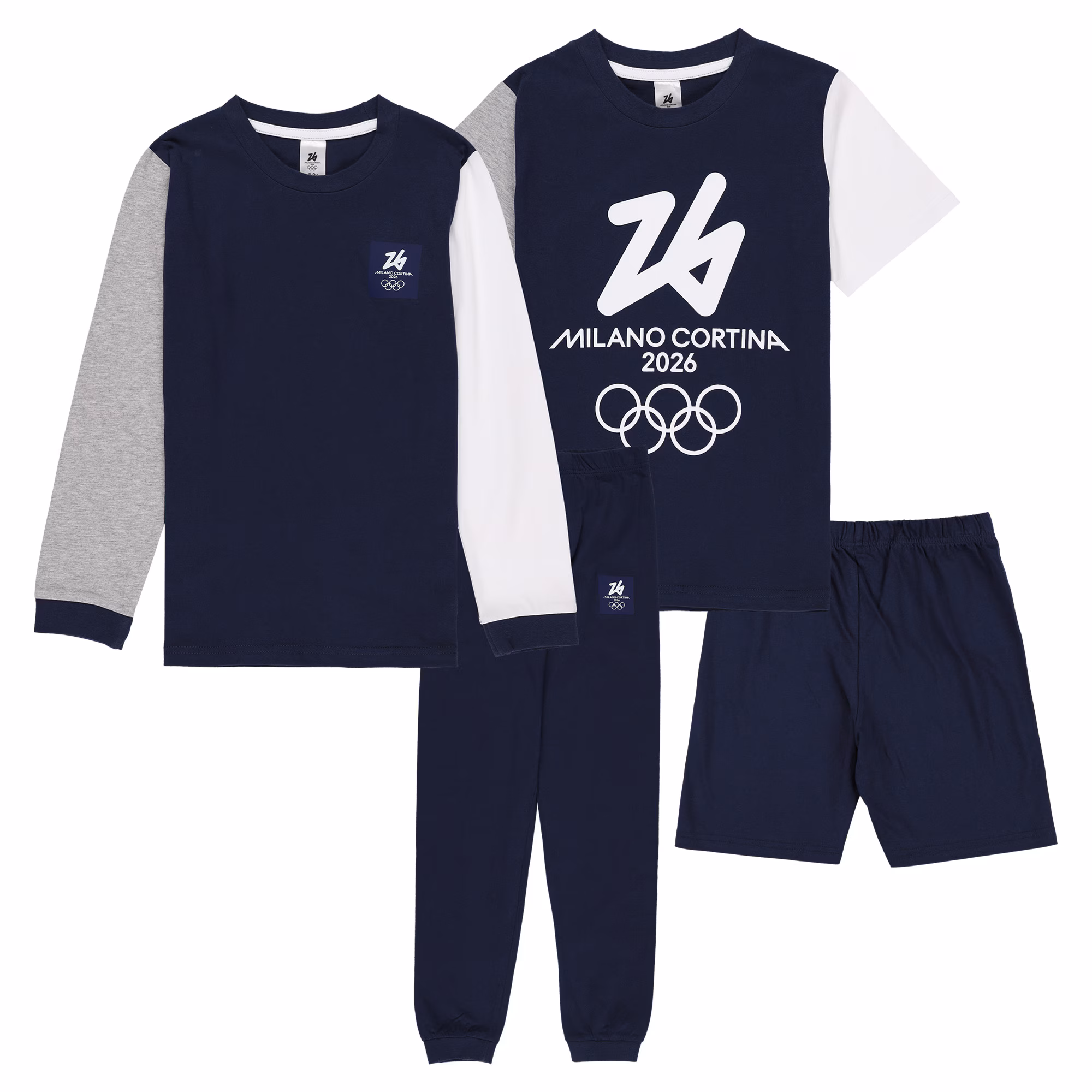 Milano Cortina 2026 Olympics 2 Pack Mix & Match Pyjamas