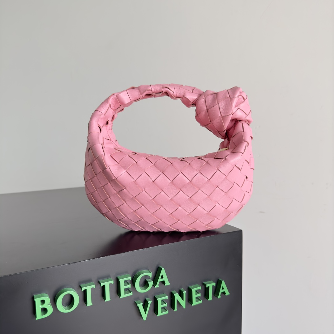 TOP Bottega Veneta BV Jodie hobo Bag - Pink