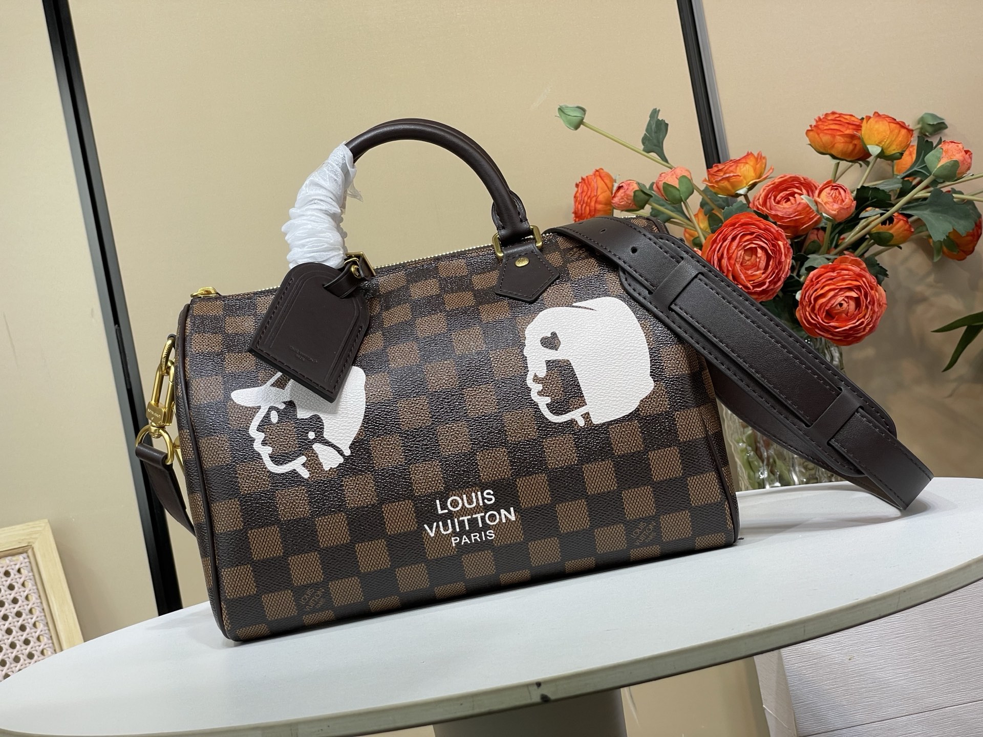 TOP Louis Vuitton LV Speedy Bandouliere 25 Bag 25x15x11cm - Brown
