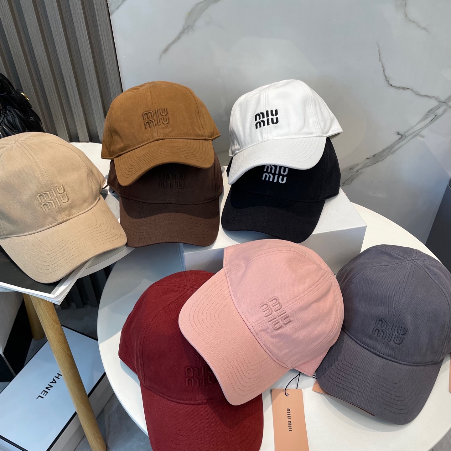 TOP Miu Miu Baseball Cap - 7 Colors