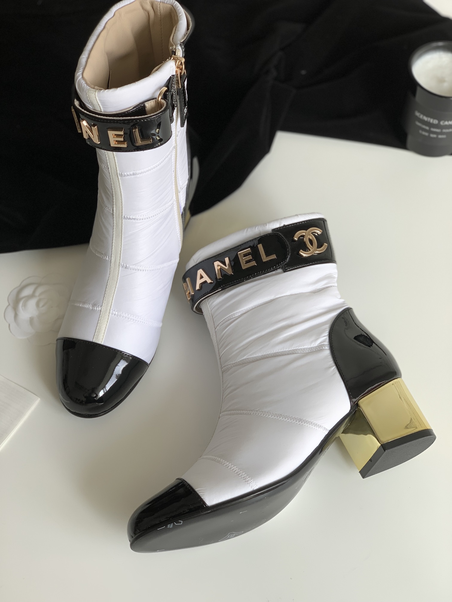 TOP CHANEL Metal Heel Down Short Boots - 5.5cm - 3 Colors