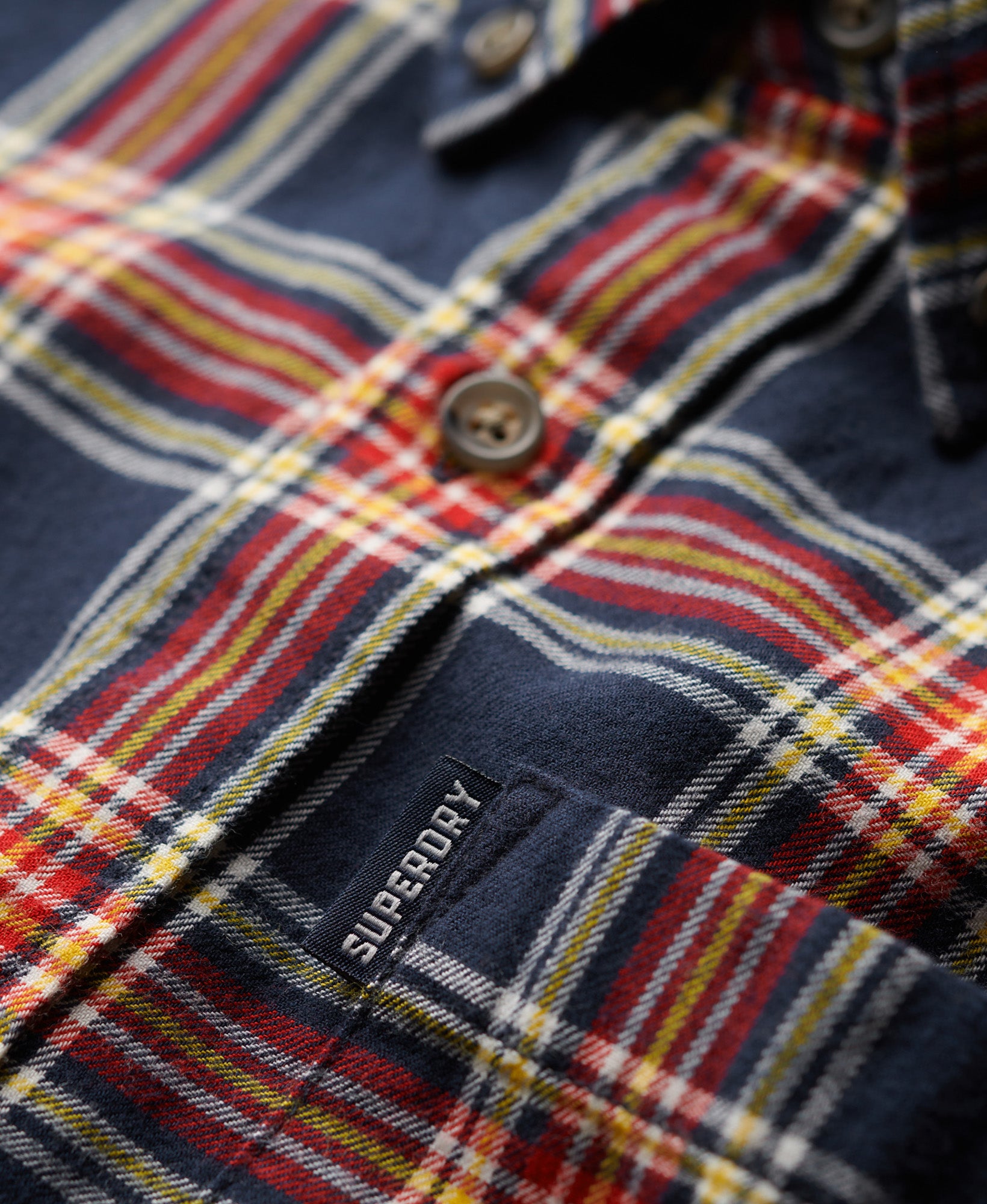 Vintage Check Shirt | Navy Check