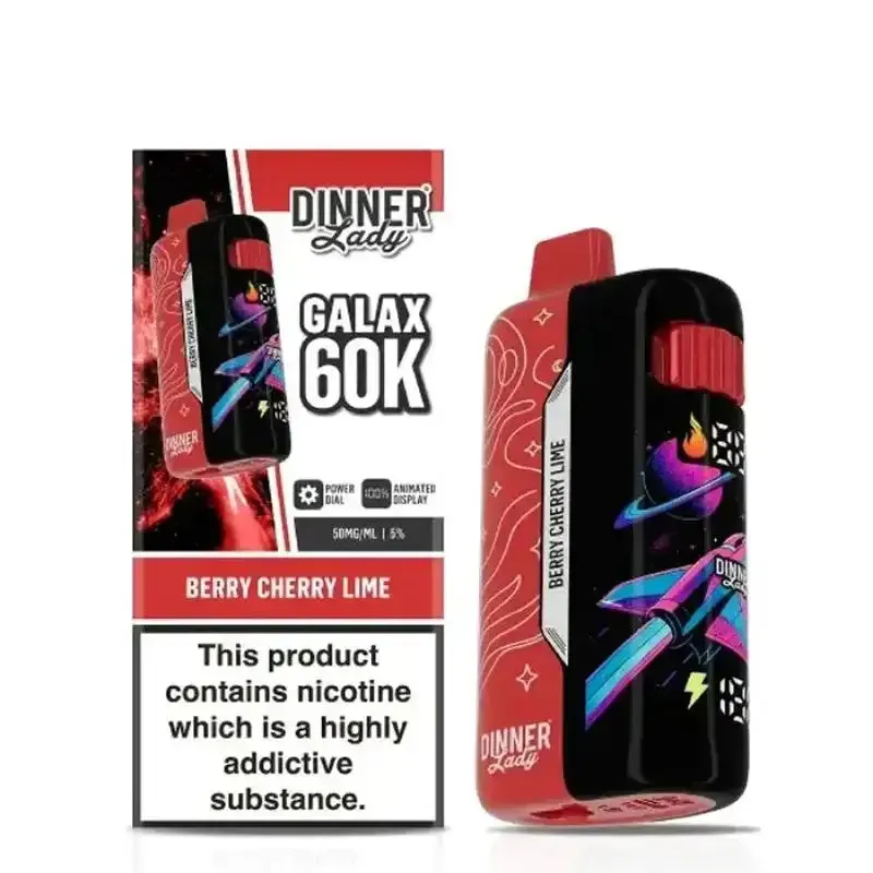 Dinner Lady GALAX 60K Disposable Vape (5%, 60000 Puffs)
