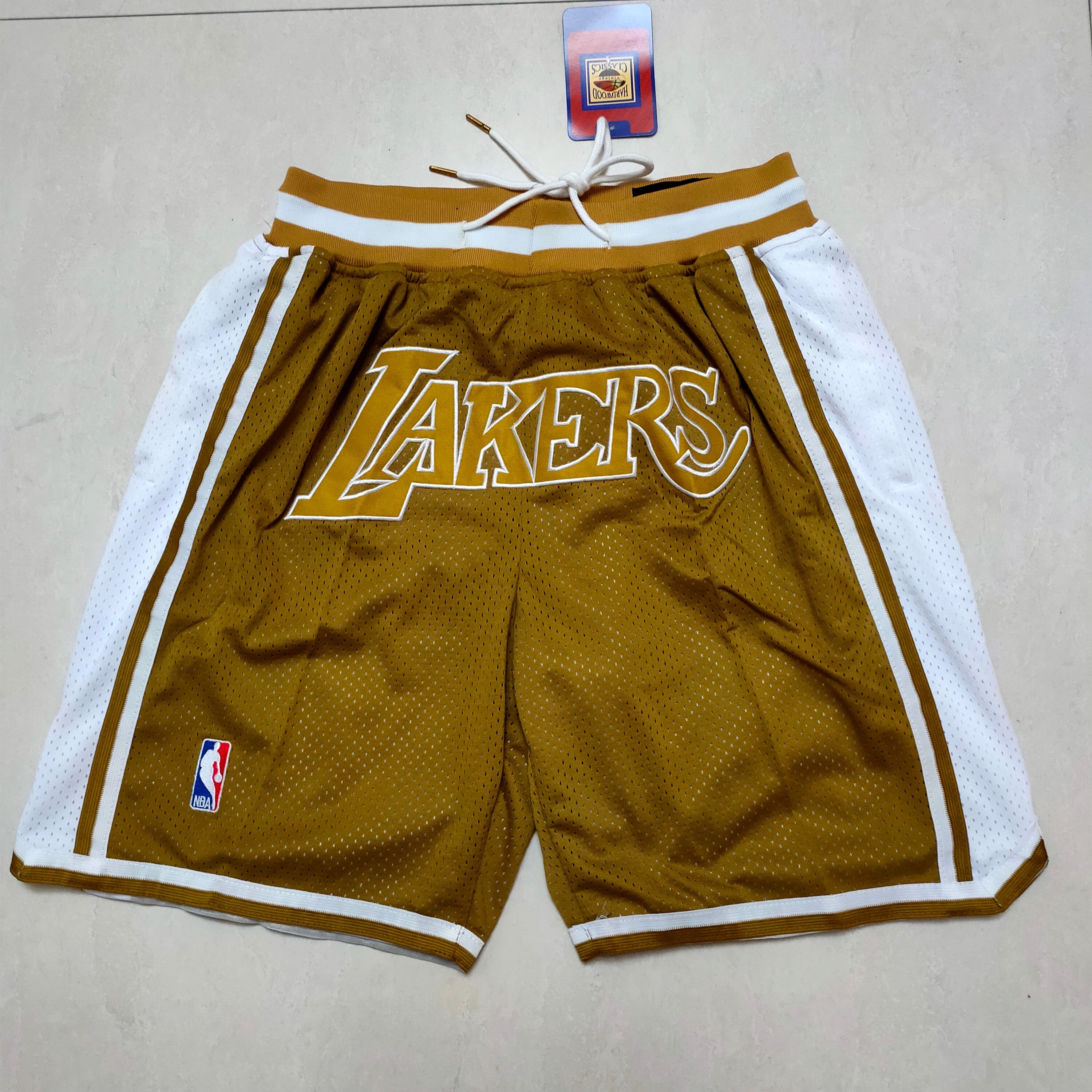 Los Angeles Lakers MVP Brown Pocket Pants