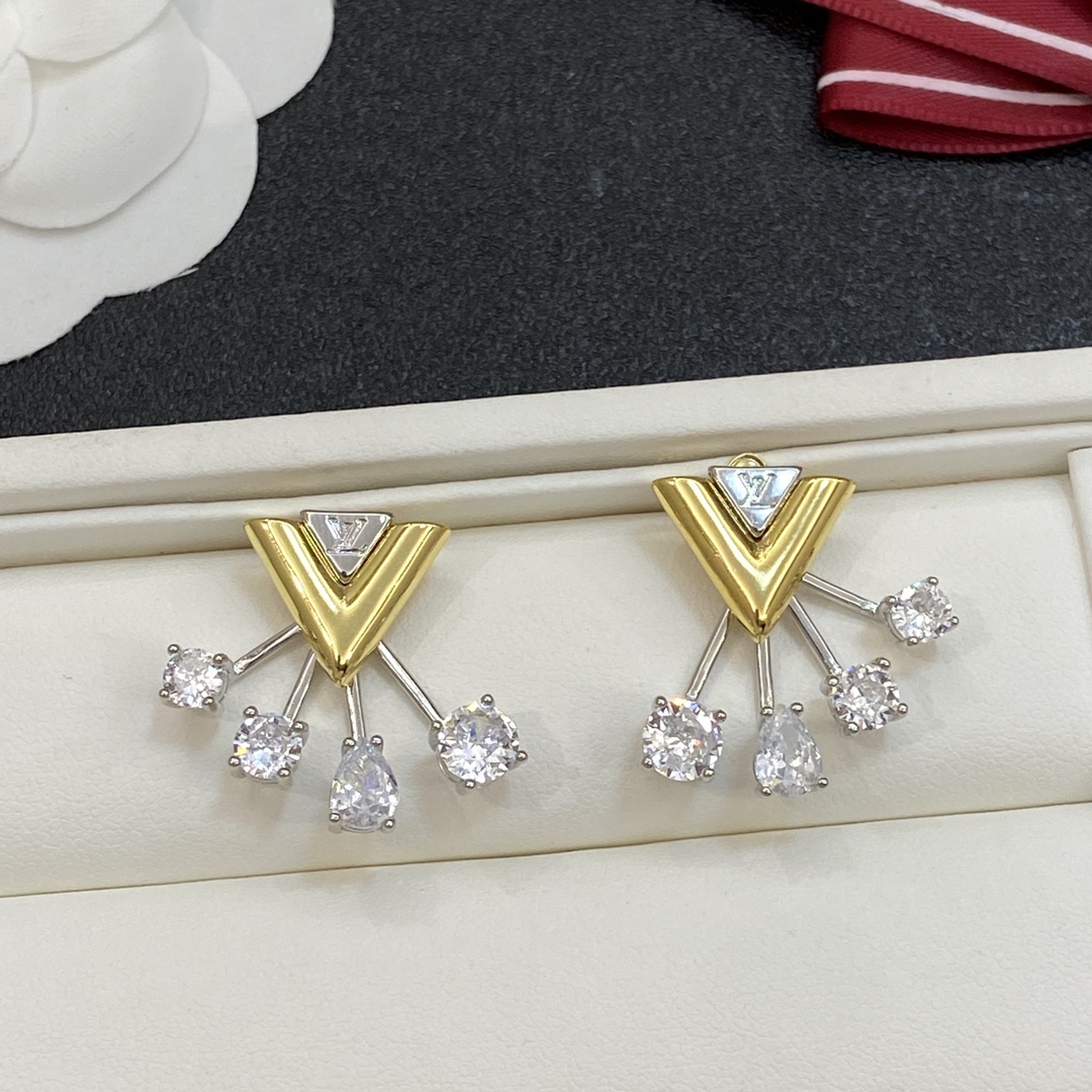 TOP Louis Vuitton LV Earrings - 2 Color